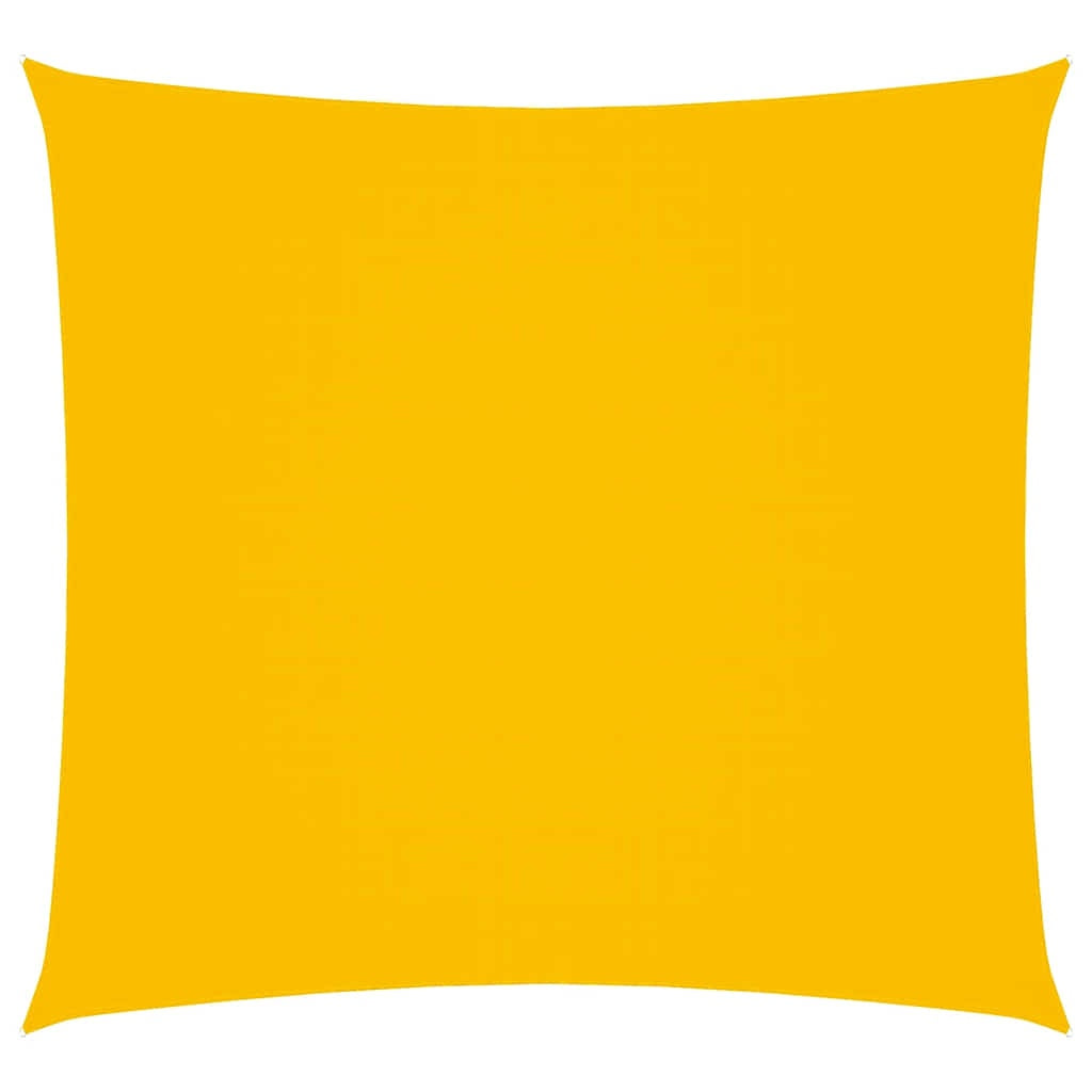 Parasole a Vela in Tessuto Oxford Rivestito PU Quadrato 6×6 m Giallo - Image 26 of 26