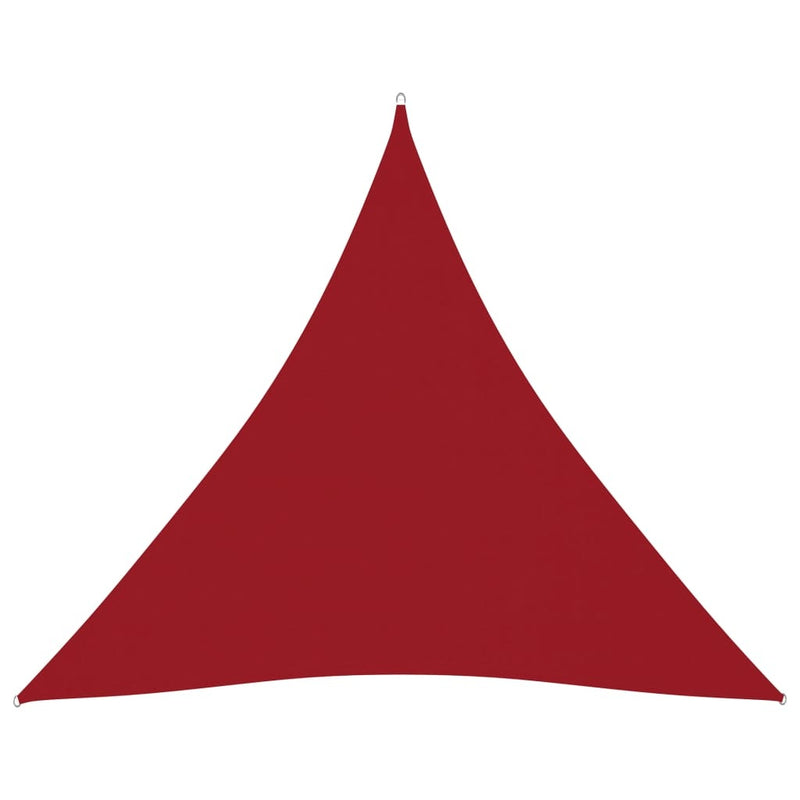 Parasole a Vela Triangolare in Tessuto Oxford 5×7×7m Arancione - Image 30 of 31