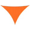 Parasole a Vela Triangolare in Tessuto Oxford 5×7×7m Arancione - Image 2 of 31