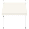 Tenda da Sole Retrattile in Poliestere 250 cm Crema - Image 5 of 15