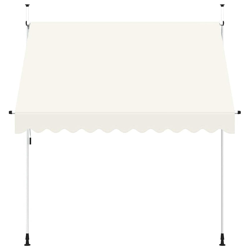Tenda da Sole Retrattile in Poliestere 250 cm Crema - Image 5 of 15