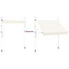 Tenda da Sole Retrattile in Poliestere 250 cm Crema - Image 7 of 15