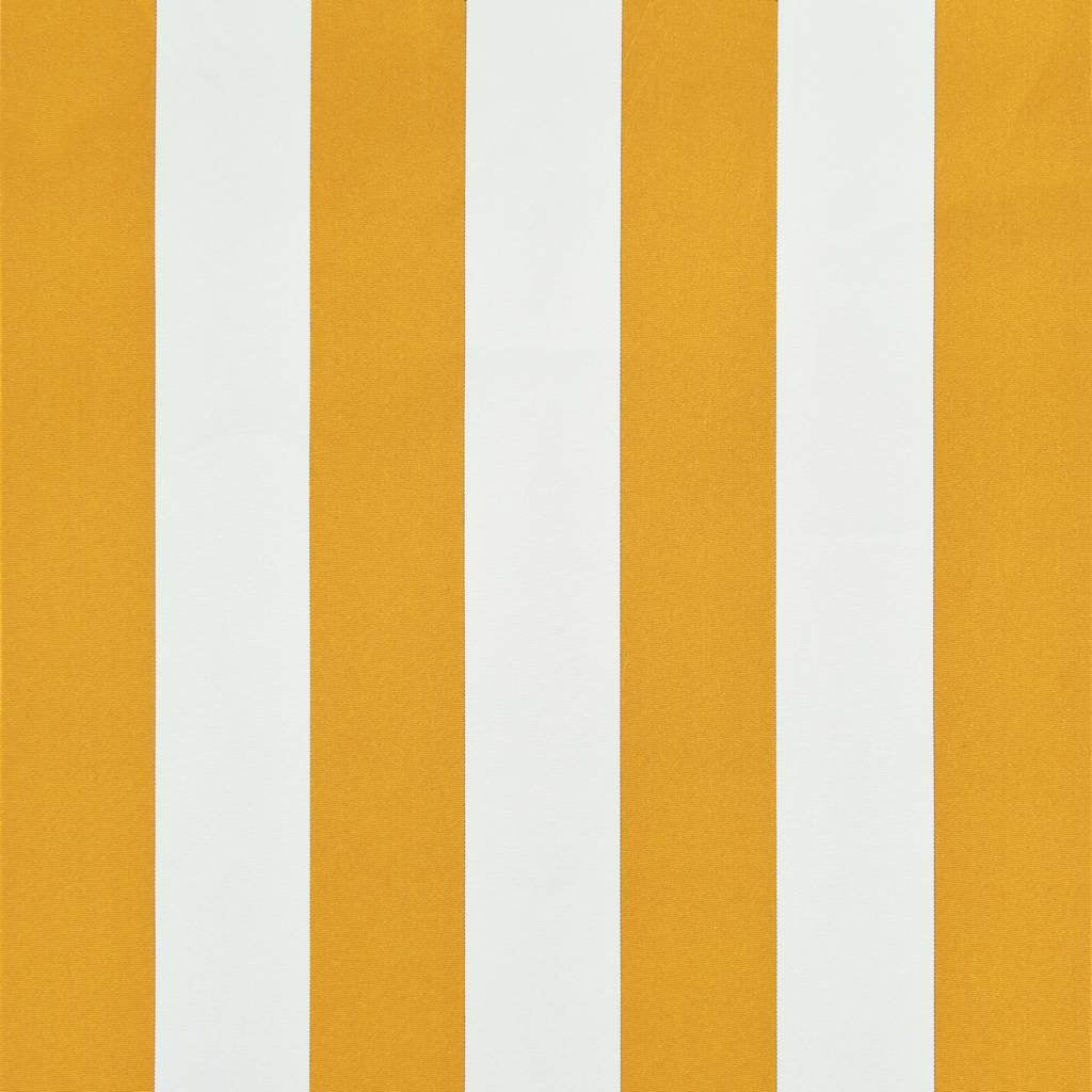 Tenda da Sole Retrattile 250×150 cm Giallo e Bianco - Image 8 of 14