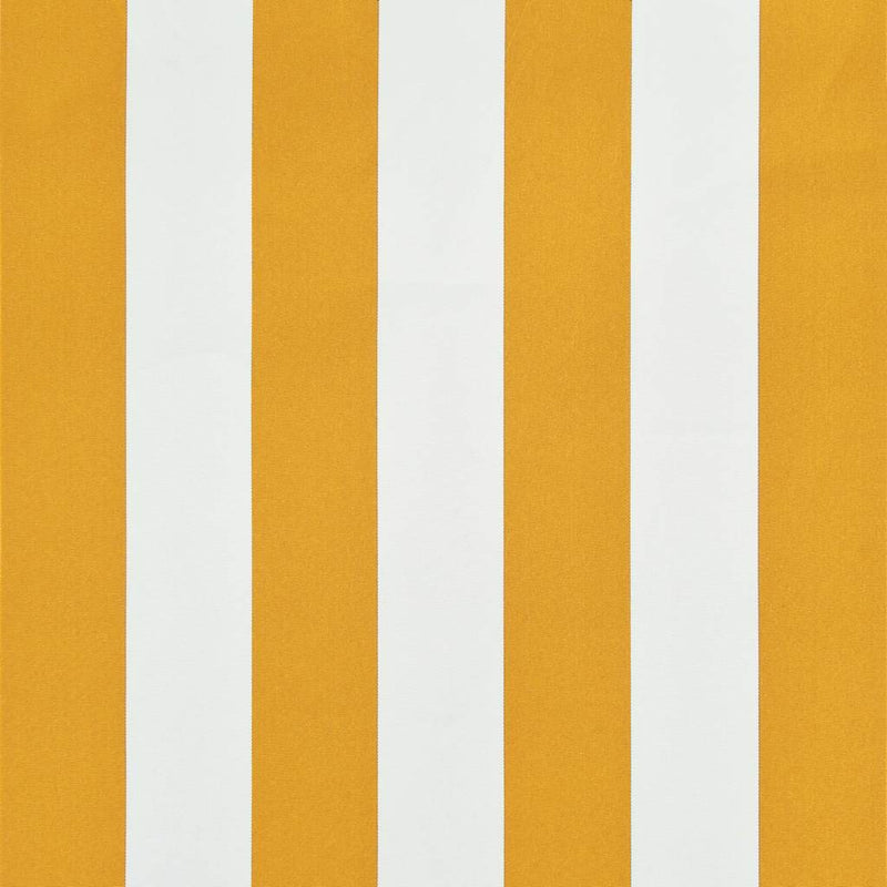 Tenda da Sole Retrattile 250×150 cm Giallo e Bianco - Image 8 of 14