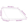 Tenda da Sole Retrattile 250×150 cm Giallo e Bianco - Image 9 of 14
