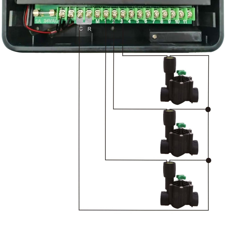 Regolatore Programmabile per Irrigazione Controllo fino a 11 Stazioni - Image 8 of 14