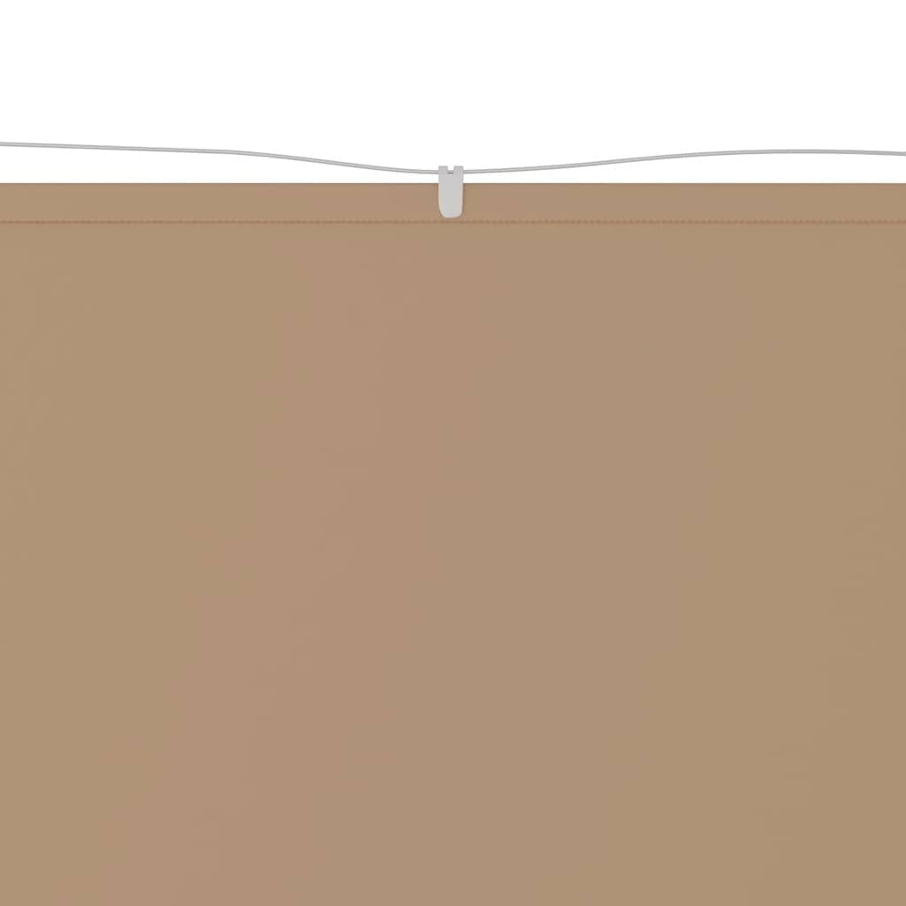 Paravento Verticale Tessuto Oxford 140×600 cm Grigio Talpa - Image 4 of 12