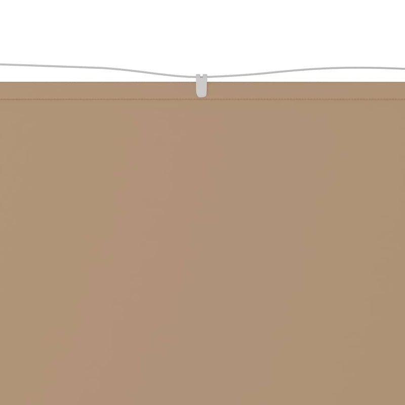 Paravento Verticale Tessuto Oxford 140×600 cm Grigio Talpa - Image 4 of 12