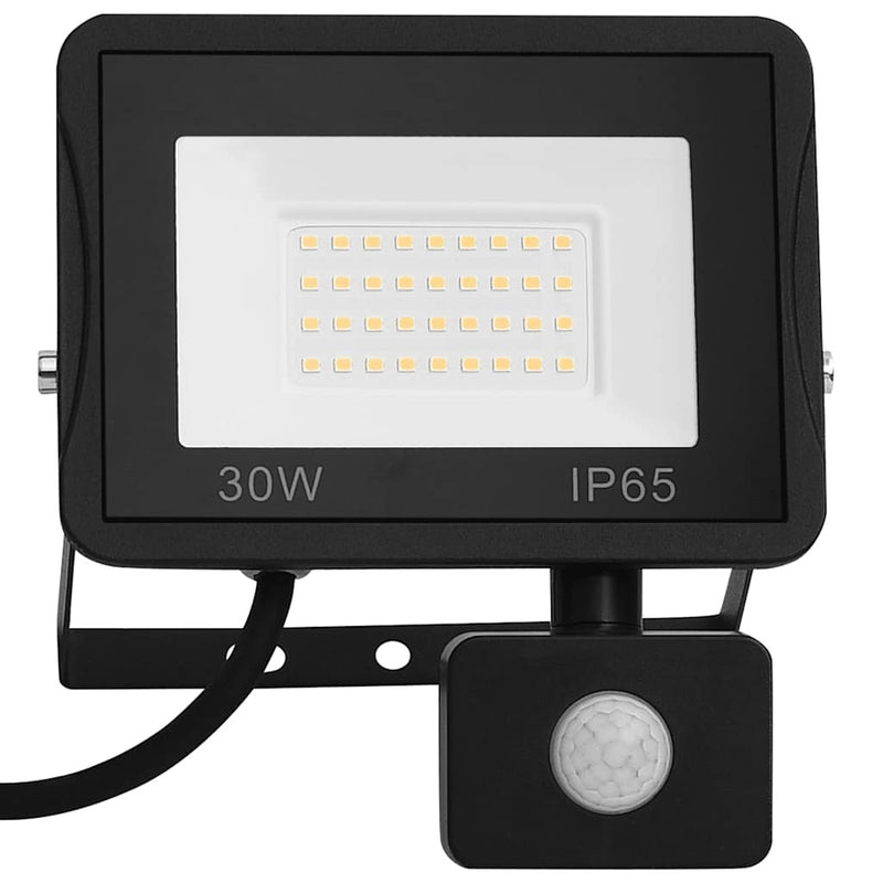 Faretto a LED con Sensore 30 W Alluminio 15,5×19,5 cm Nero - Image 4 of 19
