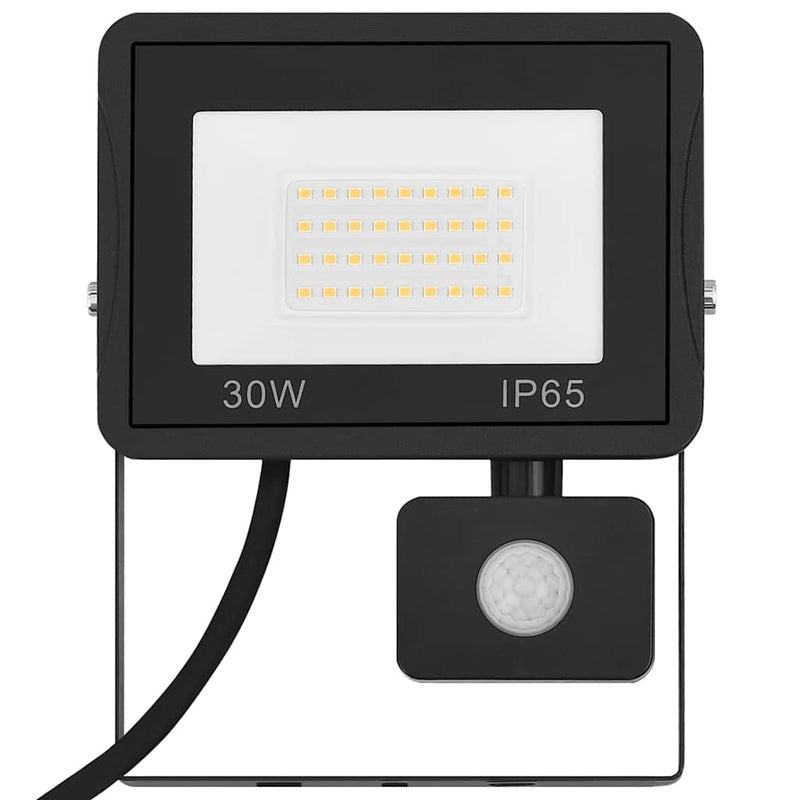 Faretto a LED con Sensore 30 W Alluminio 15,5×19,5 cm Nero - Image 5 of 19