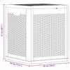 vidaXL Baule da Giardino in Rattan PP 90 L 43x44x51 cm Nero - Image 4 of 9