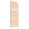 vidaXL Solid Fir Wood Garden Shed 102x52x174.5 cm Brown - Image 9 of 15