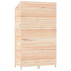 vidaXL Solid Fir Wood Garden Shed 102x52x174.5 cm Brown - Image 10 of 15