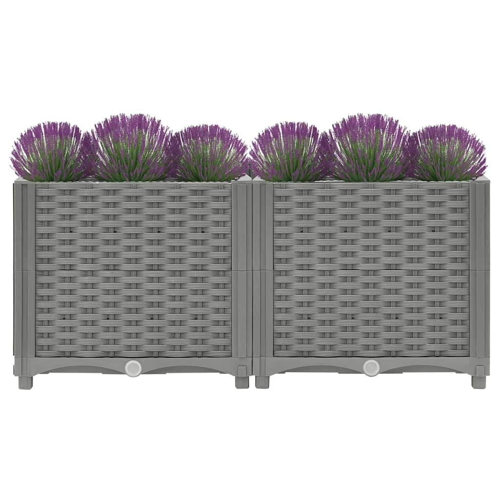 Fioriera Rialzata 80×40×38 cm in Polipropilene - Image 3 of 14