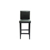Sgabelli da Bar in Similpelle, set da 6, 41×45×108 cm, Neri - Image 5 of 9