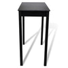 Set Tavolo Bar 4 Sgabelli Piano MDF e Legno di Pino 115×55×107 cm Nero - Image 3 of 12