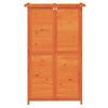 Casetta Attrezzi da Giardino in Legno di Pino Massello Marrone - Image 7 of 16