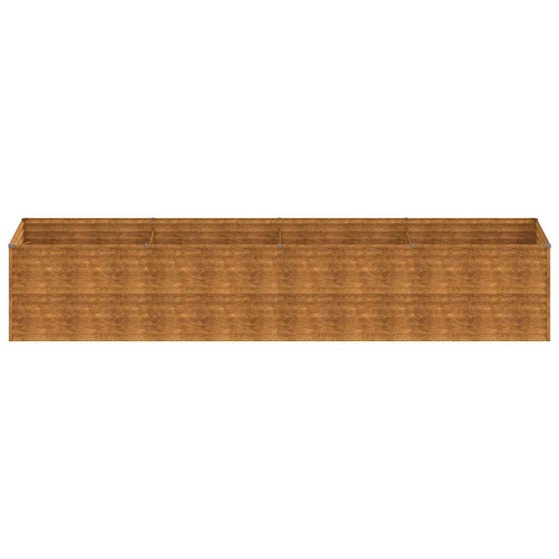 Fioriera Rialzata da Giardino 100×100×69 cm in Acciaio Corten - Image 7 of 14