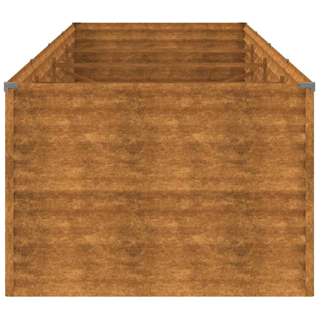 Fioriera Rialzata da Giardino 100×100×69 cm in Acciaio Corten - Image 10 of 14