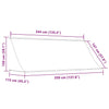 Tenda da Sole Retrattile Manuale 350×150 cm Blu e Bianco - Image 5 of 18