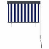 Tenda a Rullo per Esterni 100×250 cm Blu e Bianca - Image 11 of 30