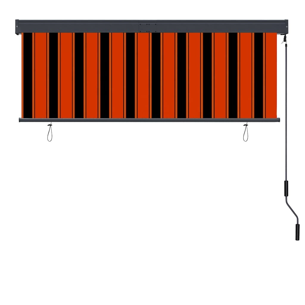 Tenda a Rullo per Esterni con Rivestimento PA 160×250 cm Arancione e Marrone - Image 12 of 36