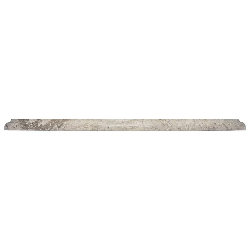 vidaXL Marble Table Top, 50 cm Diameter, Grey - Image 24 of 24