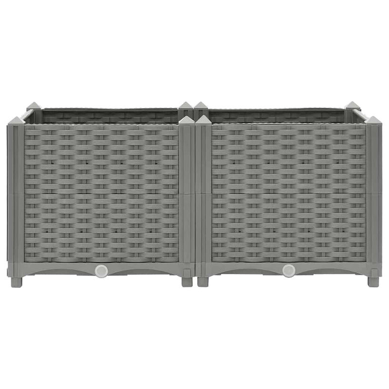 Fioriera Rialzata 80×40×38 cm in Polipropilene - Image 4 of 60