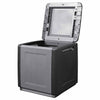 Contenitore da Giardino in PP 130 L 54×53×57 cm Grigio Scuro e Nero - Image 2 of 10