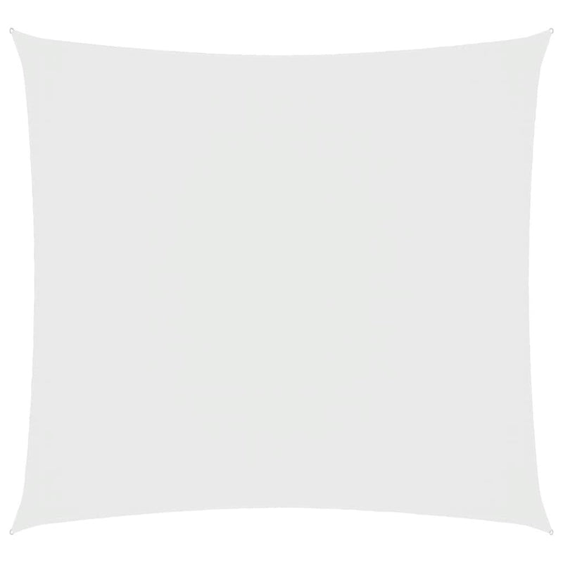 Parasole a Vela Quadrata Tessuto Oxford 7×7 m Bianco - Image 3 of 26