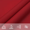 Parasole a Vela Rettangolare Tessuto Oxford 5×7m Rosso - Image 21 of 58