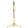 Faretto a LED con Treppiede 2×50 W, 7000 lm, Altezza Regolabile (79-172,5) cm, Nero/Giallo - Image 17 of 34