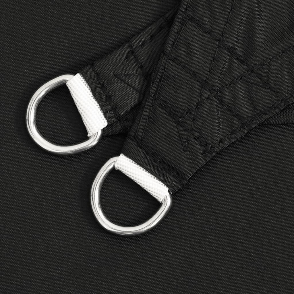 Parasole a Vela in Tessuto Oxford 5×7 m Nero - Image 11 of 30