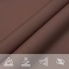 Parasole a Vela Rettangolare in Tessuto Oxford Rivestito PU 3,5×5 m Marrone - Image 13 of 19