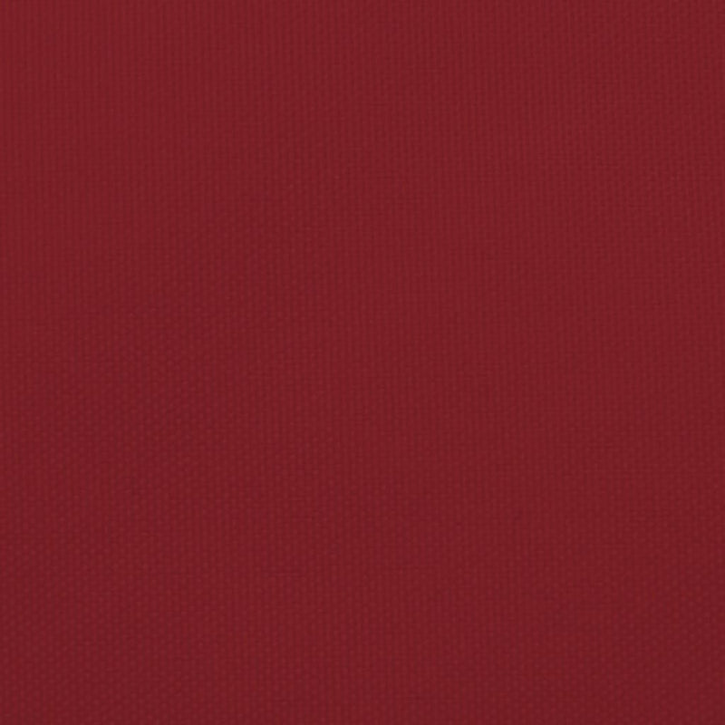 Parasole a Vela in Tessuto Oxford 4×5×5 m Rosso - Image 19 of 26