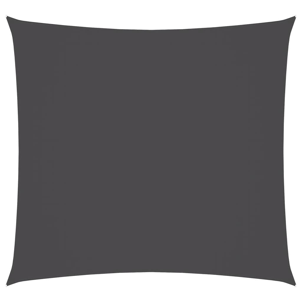 Vela Parasole Quadrata in Tessuto Oxford Rivestito PU 3×3 m Antracite - Image 6 of 23