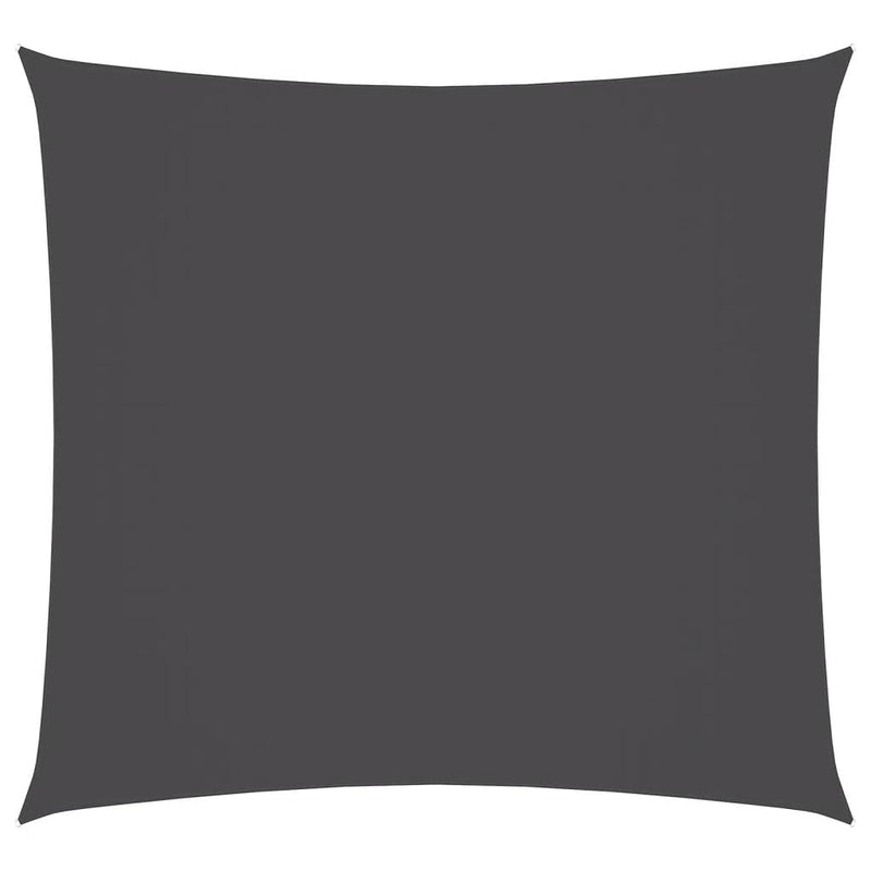 Vela Parasole Quadrata in Tessuto Oxford Rivestito PU 3×3 m Antracite - Image 6 of 23