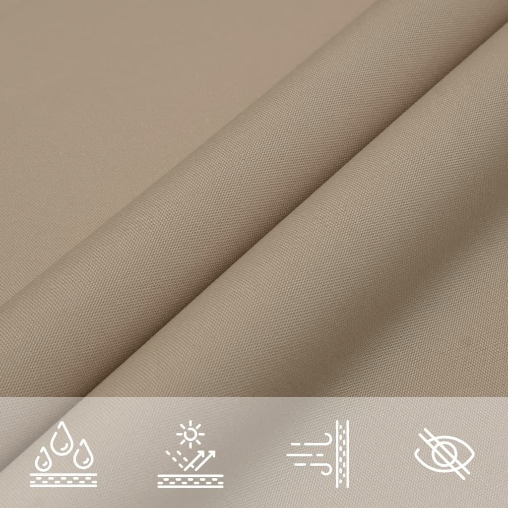Parasole a Vela Tessuto Oxford Rettangolare 5×7m Tortora - Image 13 of 24