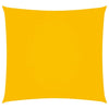 Parasole a Vela in Tessuto Oxford Rivestito PU Quadrato 6×6 m Giallo - Image 5 of 26