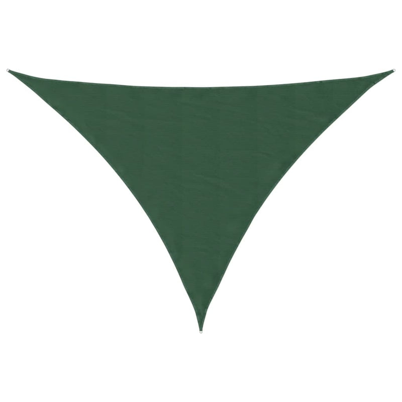 Parasole a Vela Oxford Triangolare 5×6×6 m Verde Scuro - Image 5 of 37