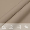 Parasole a Vela Oxford Rettangolare Tessuto PU 2,5×4,5 m Talpa - Image 18 of 36