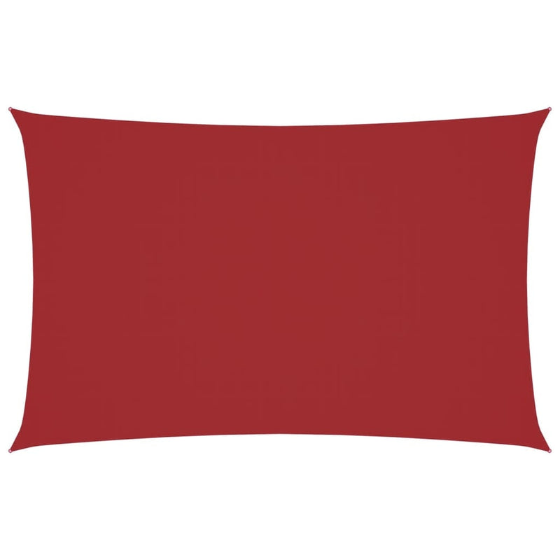 Parasole a Vela Rettangolare Oxford 2×5 m Rosso - Image 6 of 40