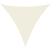 Parasole a Vela Triangolare in Tessuto Oxford 4×4×4 m Crema - Image 5 of 37