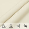 Parasole a Vela Triangolare in Tessuto Oxford 4×4×4 m Crema - Image 20 of 37