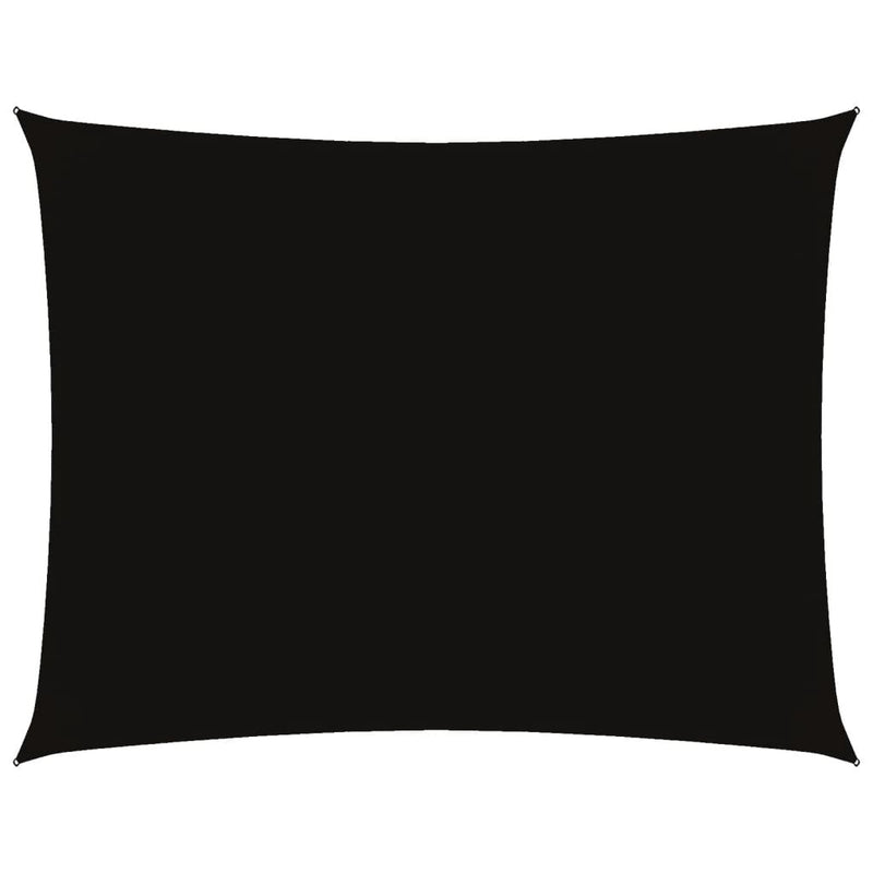 Vela Ombreggiante in Tessuto Oxford Rettangolare 4×5 m Nero - Image 7 of 40