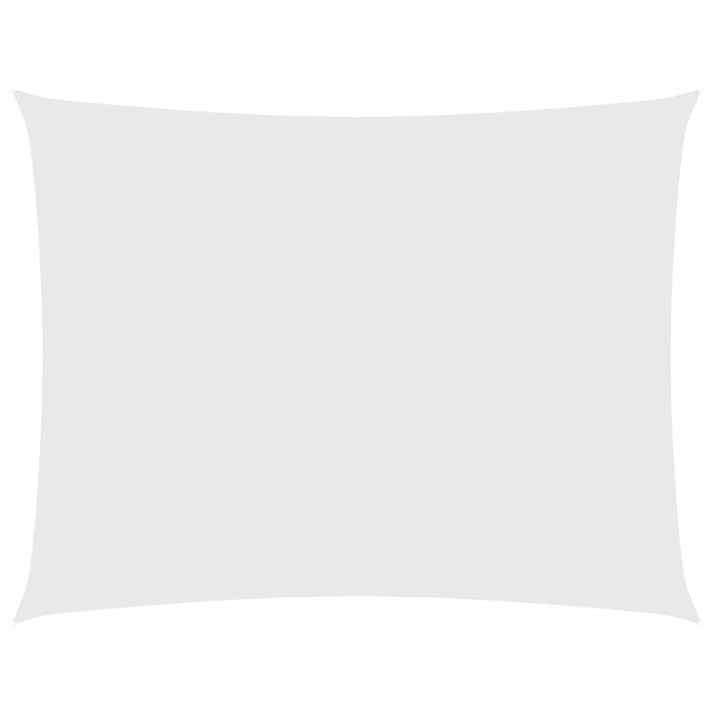 Parasole a Vela Tessuto Oxford Rettangolare 3×6 m Bianco - Image 6 of 35