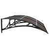 Tettoia per Porta Nera 150×75 cm Policarbonato - Image 13 of 24