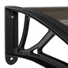 Tettoia per Porta Nera 150×75 cm Policarbonato - Image 16 of 24