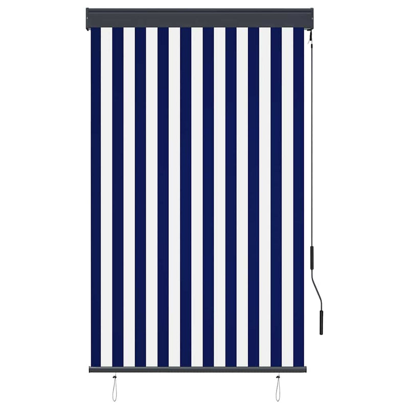 Tenda a Rullo per Esterni 100×250 cm Blu e Bianca - Image 31 of 250