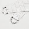 Parasole a Vela Oxford Triangolare 3×3×4,24 m Bianco - Image 15 of 37